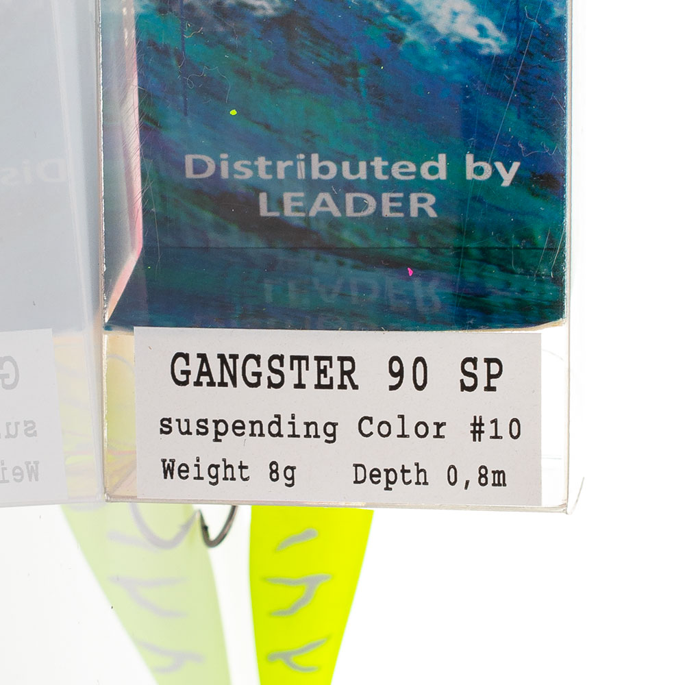Воблер GANGSTER 90mm 8g col.10 (suspending) 2